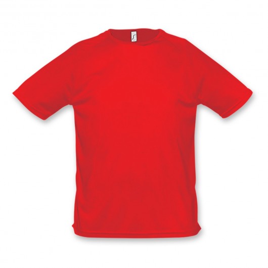 SOLS Sporty Mens Tshirts Red